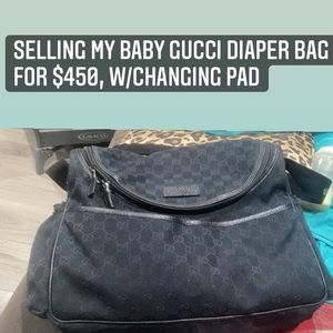 Gucci Diaper Bag